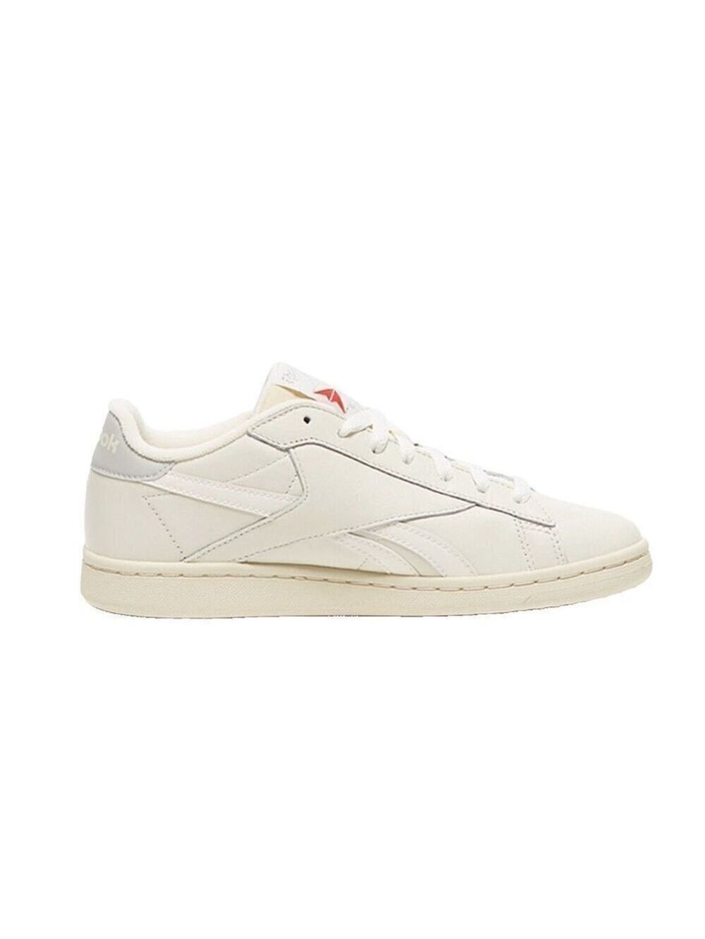 reebok npc low top leather sneaker in chalk size 8 womens